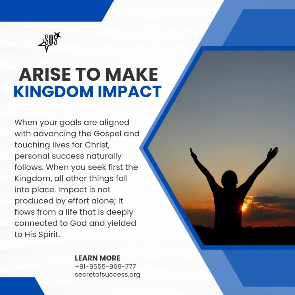 Christian rising in God’s glory to make Kingdom impact through prayer and fasting