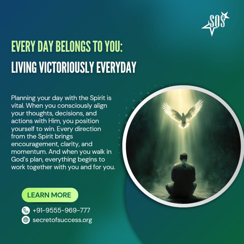 believer living victoriously every day through Holy Spirit guidance