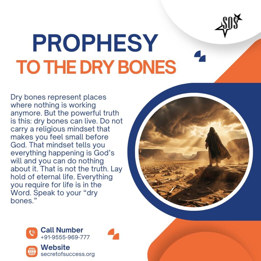 Prophesy to the dry bones Bible teaching from Ezekiel 37