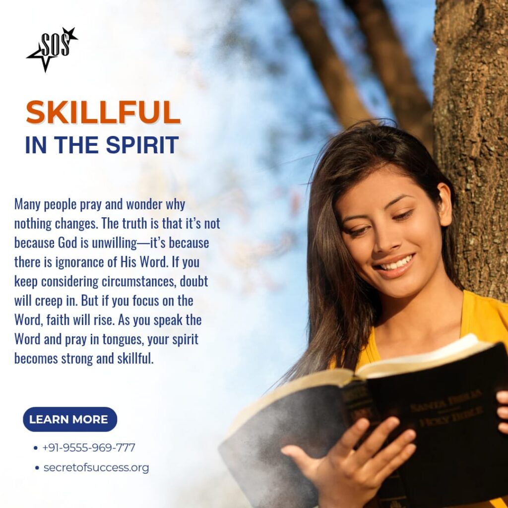 Christian spiritual growth and being skillful in the Spirit based on Hebrews 11:6